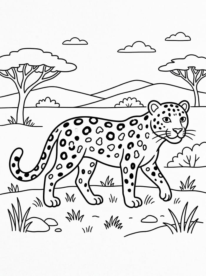Safari luipaard
