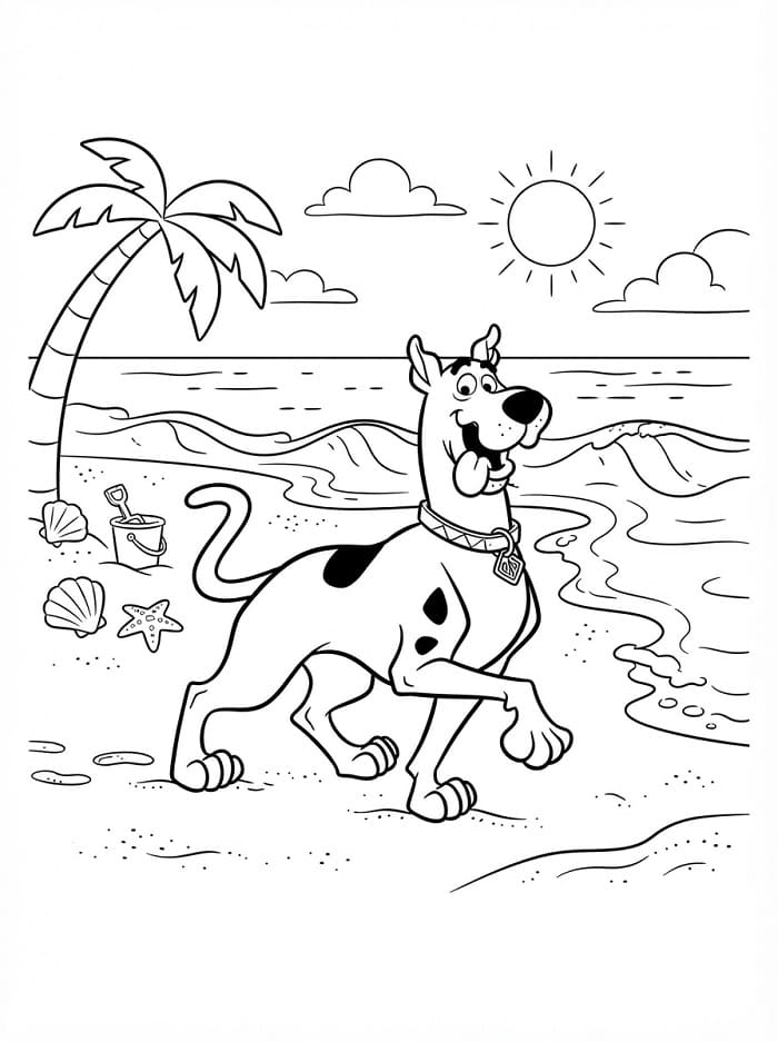 Scooby-Doo op vakantie