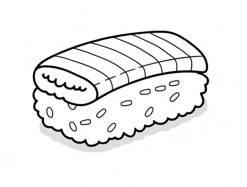 Sushi gratis te printen