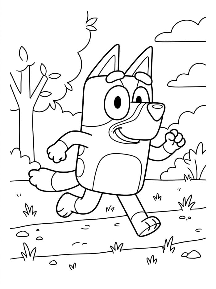 Tekenfilm Bluey