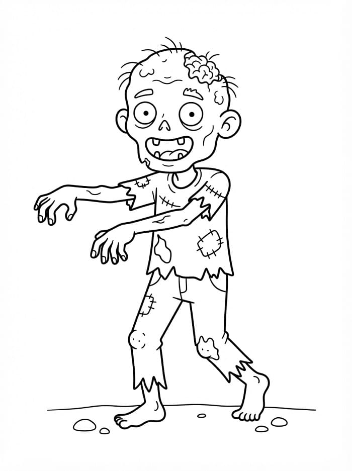 Tekenfilmzombie