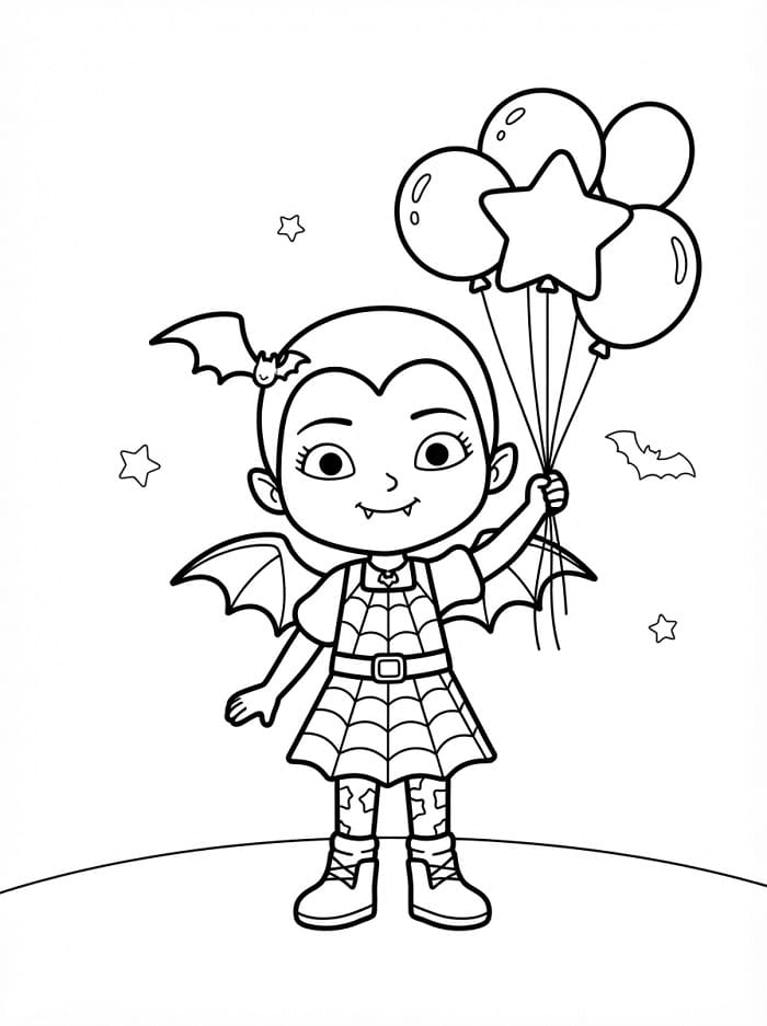 Vampirina en ballonnen