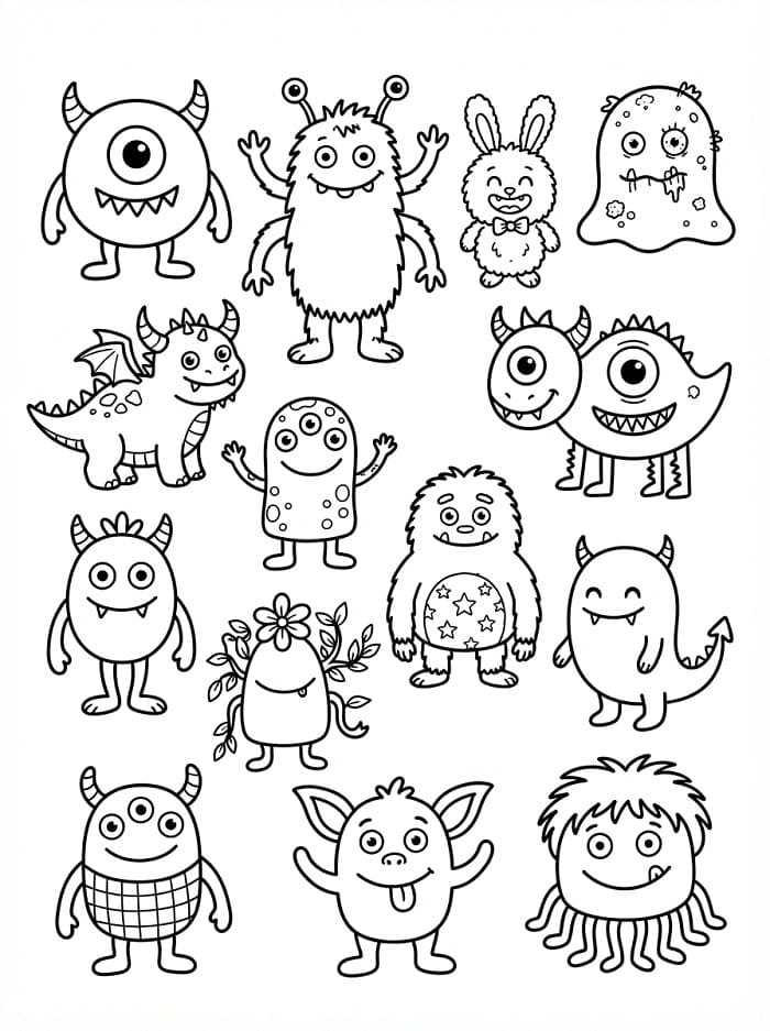 Veel monsters