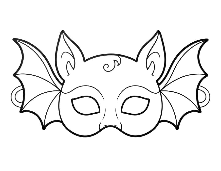 Vleermuismasker voor halloween