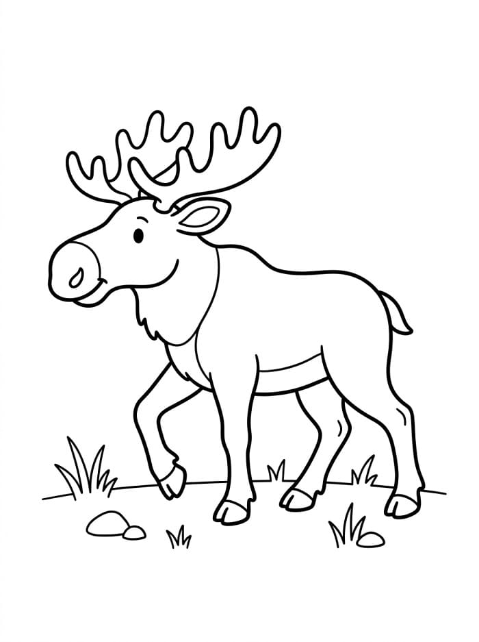 Wandelende eland