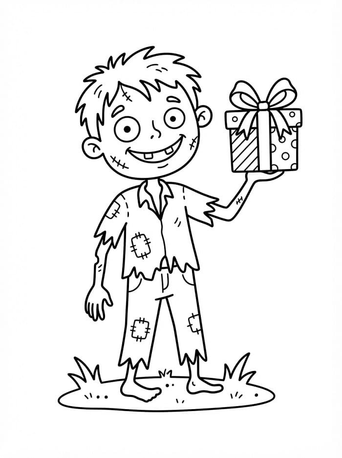 Zombie en cadeau